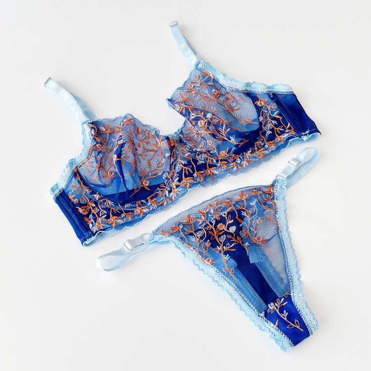 Navy Bra Set | Takım - 1