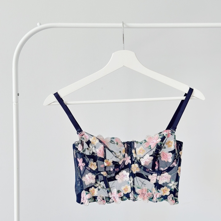 Violet Bustier Set | Takım - 3